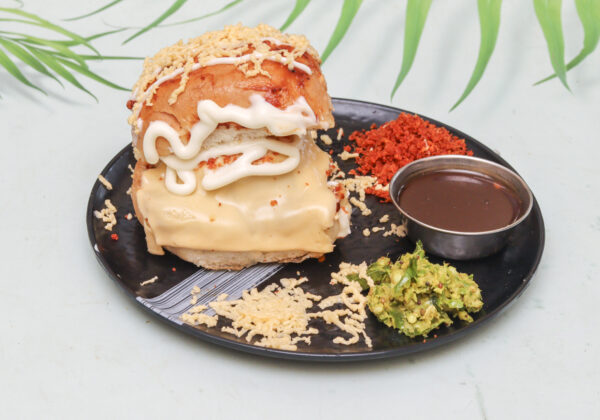 Double Cheese Vada Pav