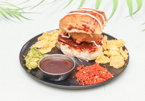 Schezwan Vada Pav